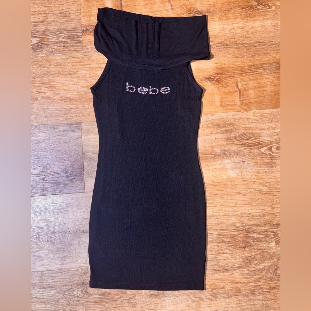 bebe Black Mini Dress